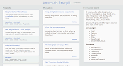 Desktop Screenshot of jeremiahsturgill.com